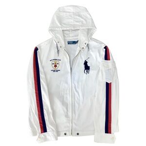 Vintage Polo Crest Stadium Jacket. Sz L